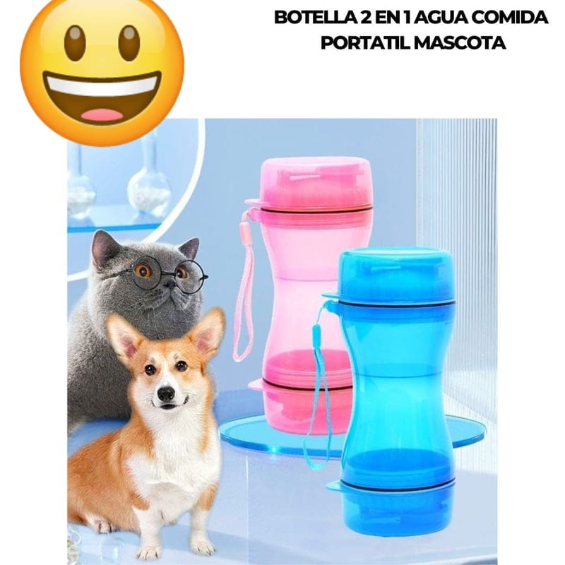 BOTELLA BEBEDERO DE MASCOTA