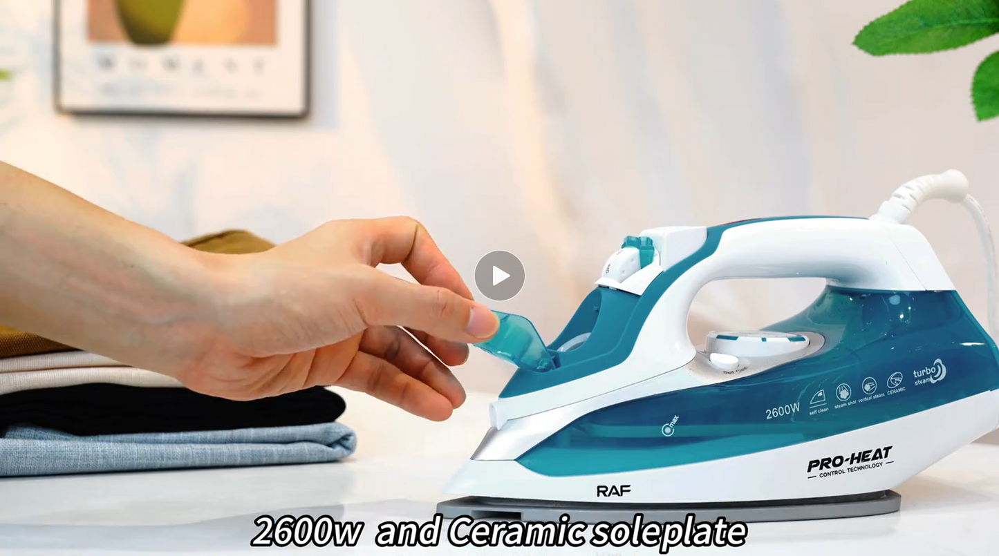 PLANCHA DE VAPOR ELÉCTRICA MULTIFUNCIONAL R.1243B