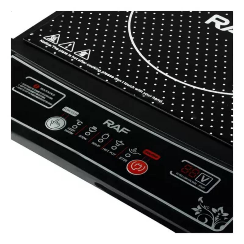 COCINA DE INDUCTION 2000W RAF R.8015