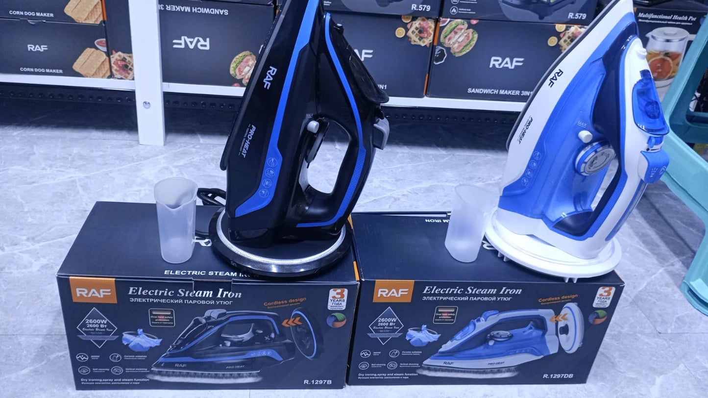 PLANCHA INALAMBRICO RAF A VAPOR R.1297B