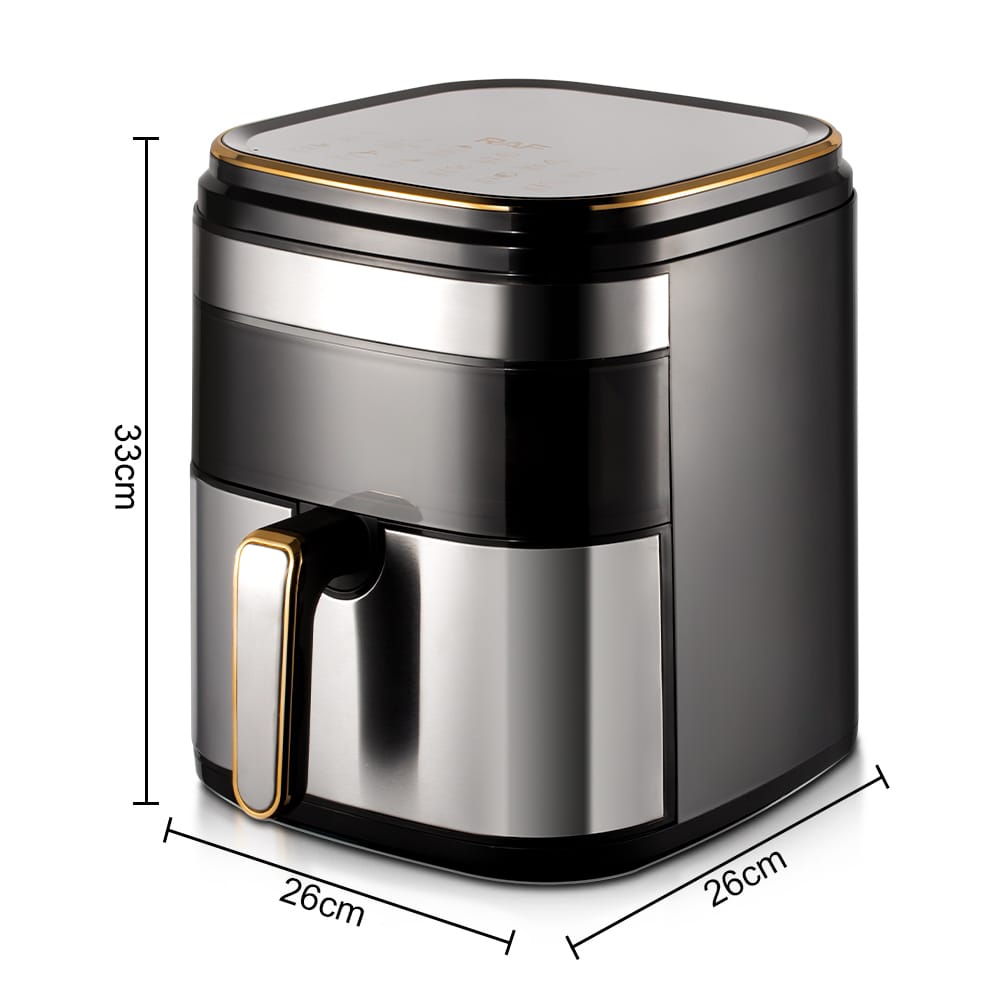 OLLA FREIDORA RAF DE AIRE DE 8.3L 1600W