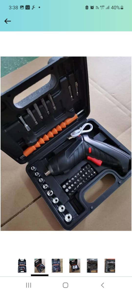 MINI DESTORNILLADOR RECARGABLE