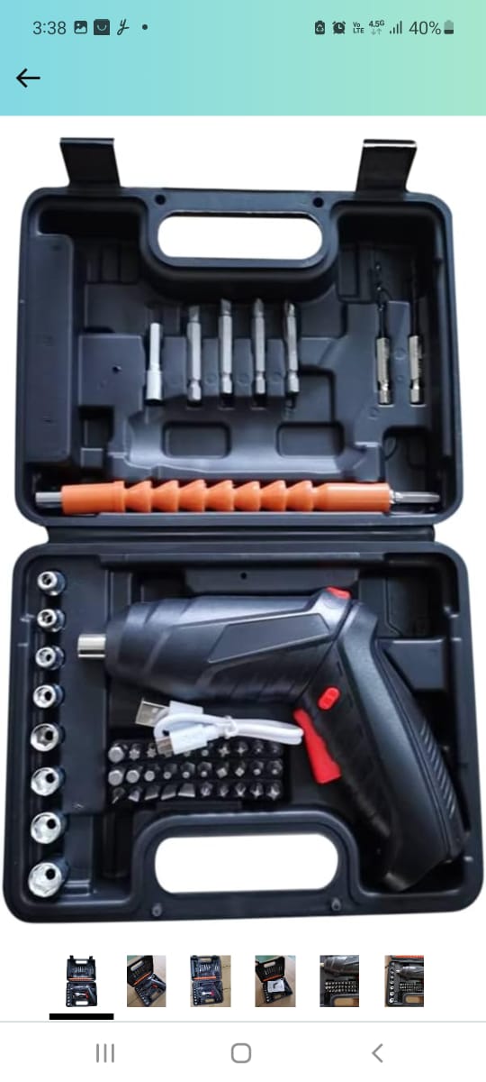 MINI DESTORNILLADOR RECARGABLE