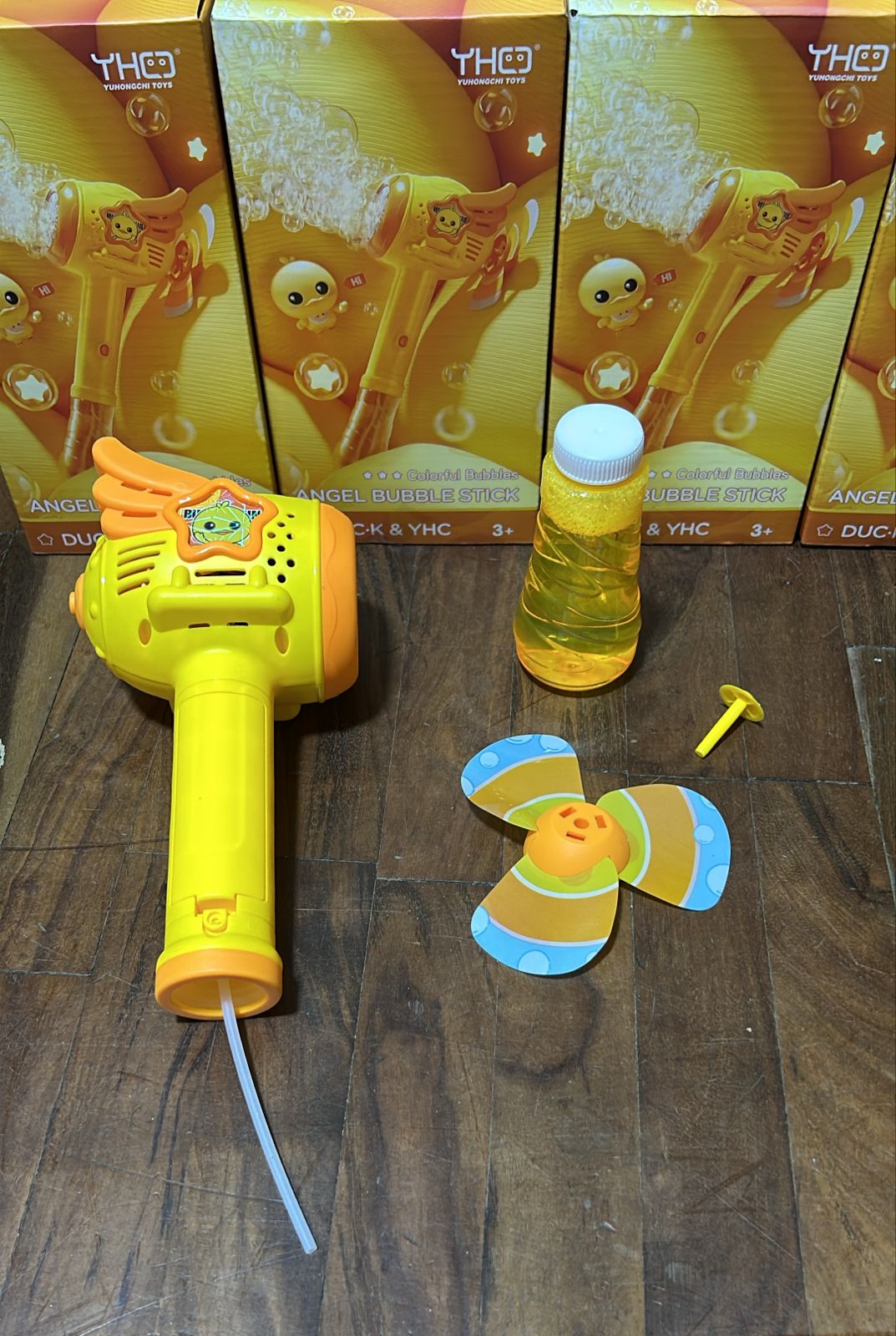 BURBUJAS MODELO PATITO