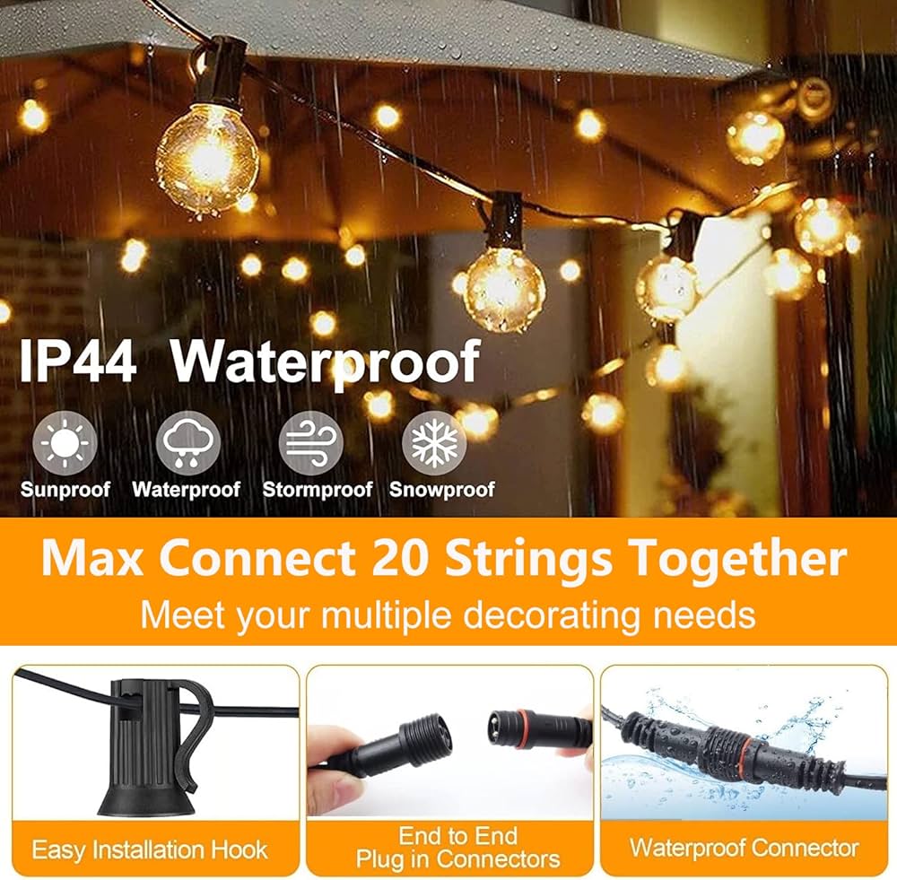 LUZ ELECTRICA Y SOLAR DE 11 MTS PARA TERRAZA