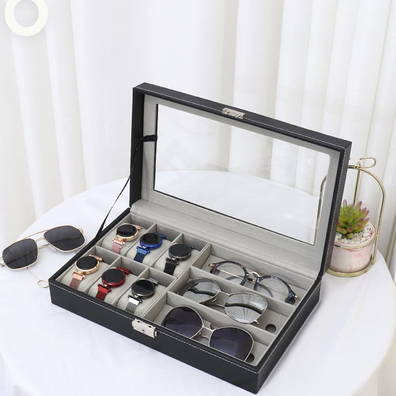 ORG PORTA LENTES Y PORTA RELOJ 2 EN 1