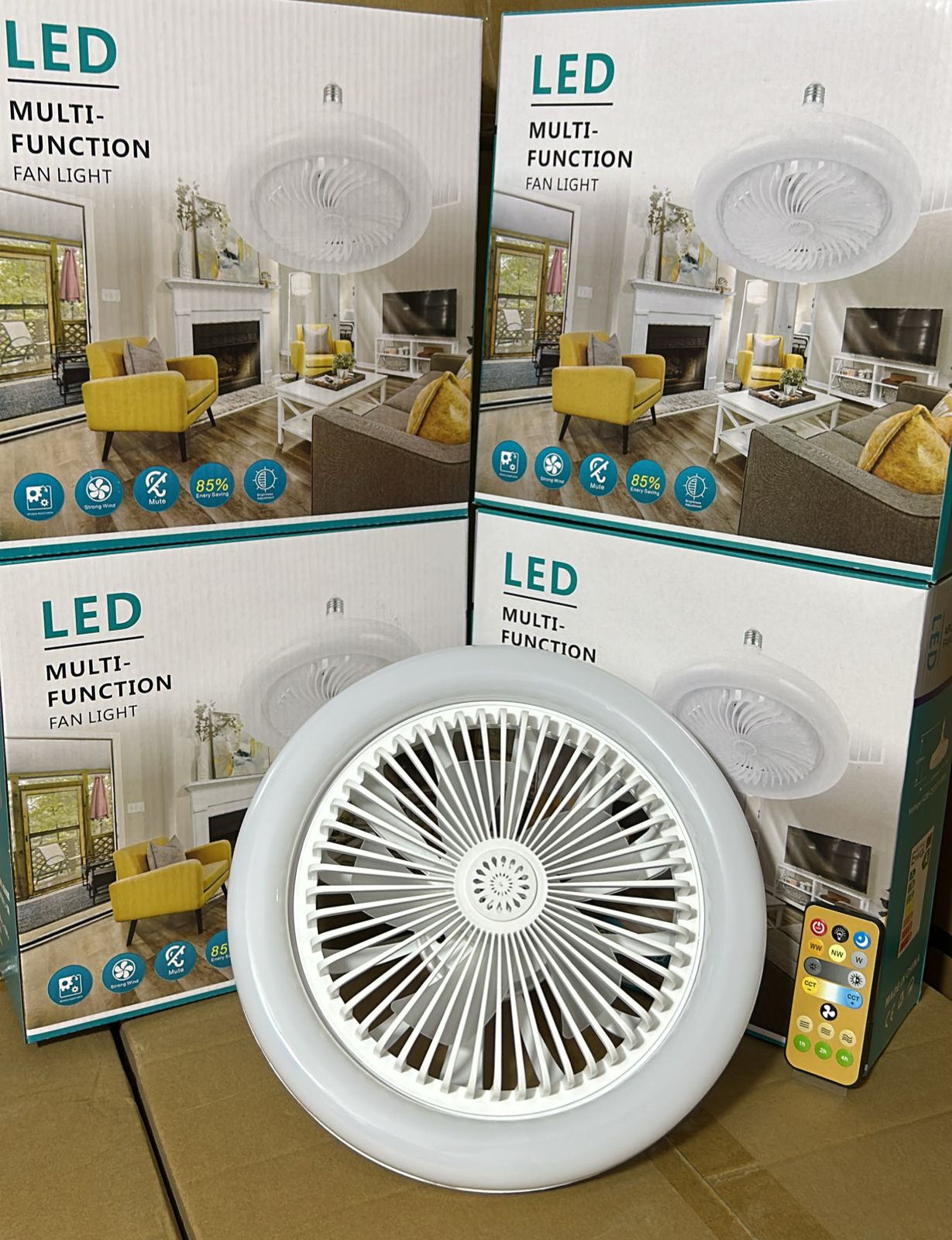 FOCO VENTILADOR LED DE 30W LIVE-4