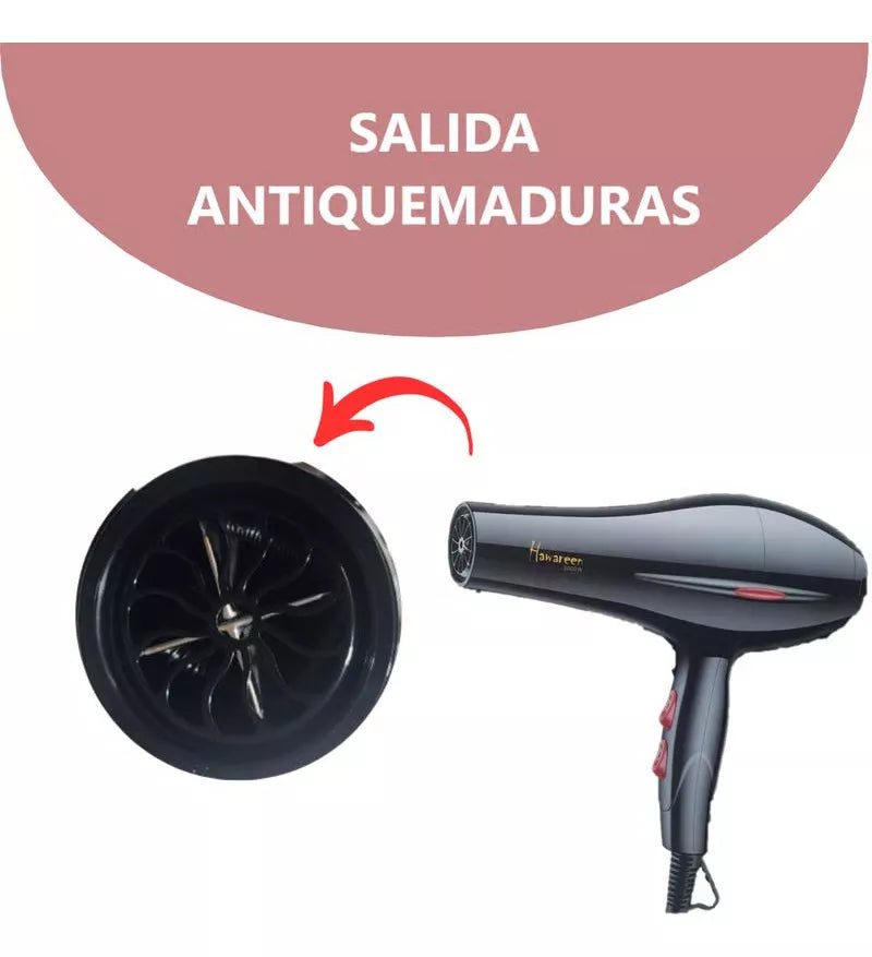SECADORA HAWAREEN Q18 4 EN 1 DE 5000W
