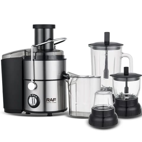 EXTRACTOR RAF DE JUGO MULTIFUNCIONAL 1.0L 800W 4 EN 1
