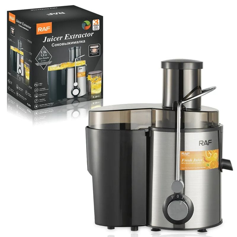 EXTRACTOR ELECTRICO DE JUGO RAF DE 1.5L 800W R.2811