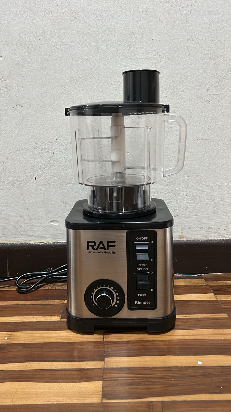 LICUADORA RAF ELECTRICA 5 EN 1 3LT 2600W