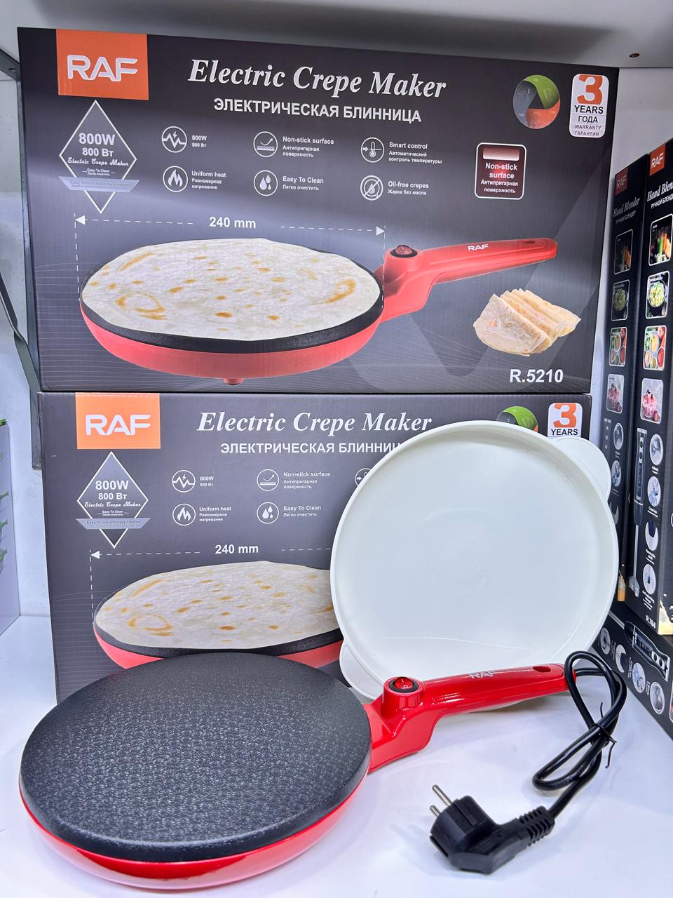 CREPERA RAF ELECTRICA 800W R.5210