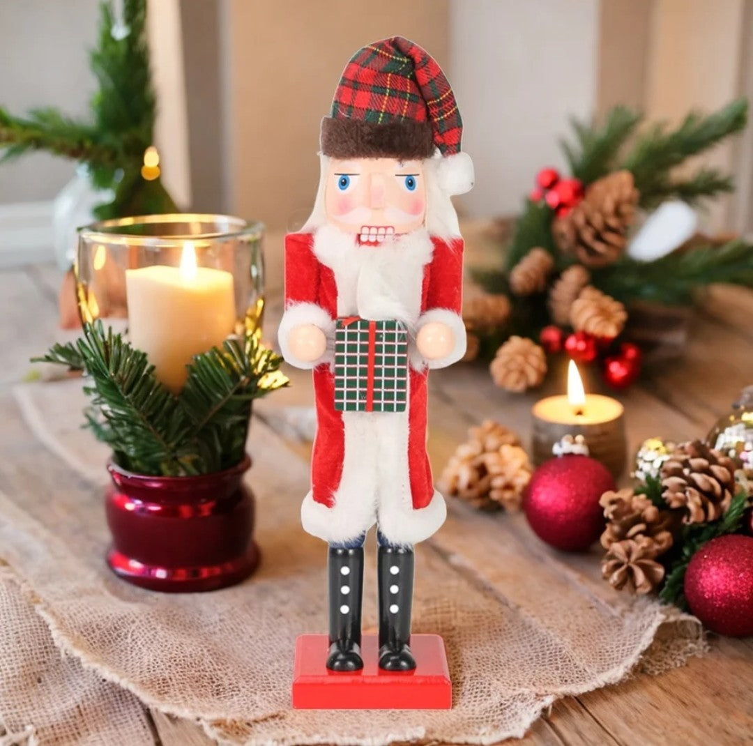 CASCANUECES PAPA NOEL NAVIDEÑO 38CM