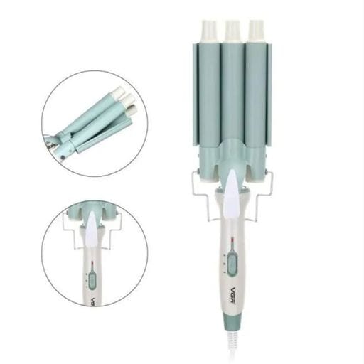 RIZADORA PARA CABELLO DE 3 TUBOS V-595