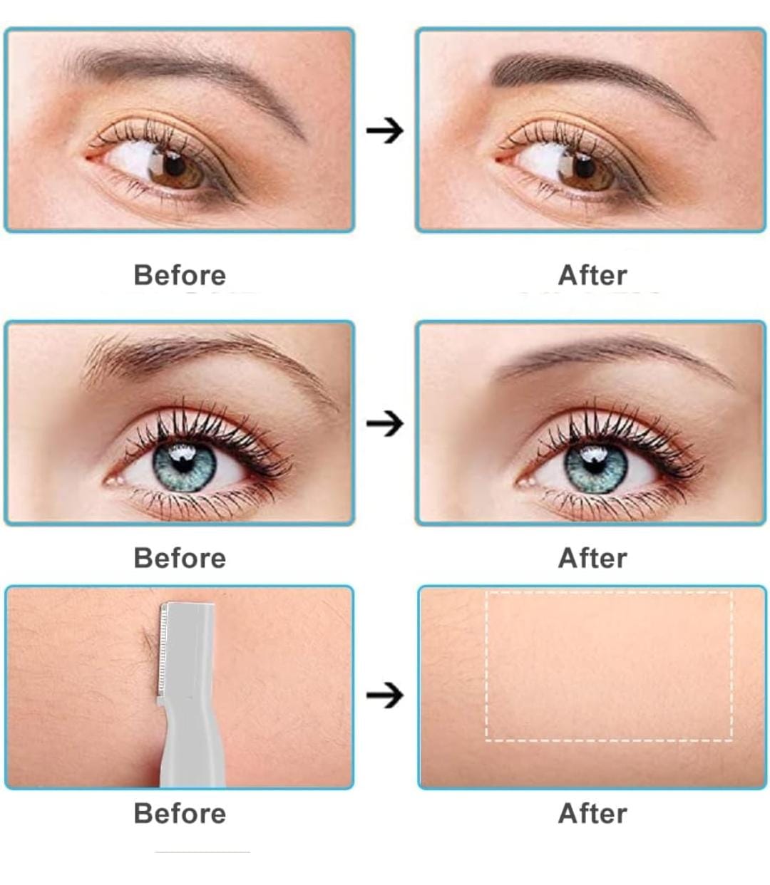 MINI AFEITADOR DE CEJAS PARA HONBRE Y MUJER