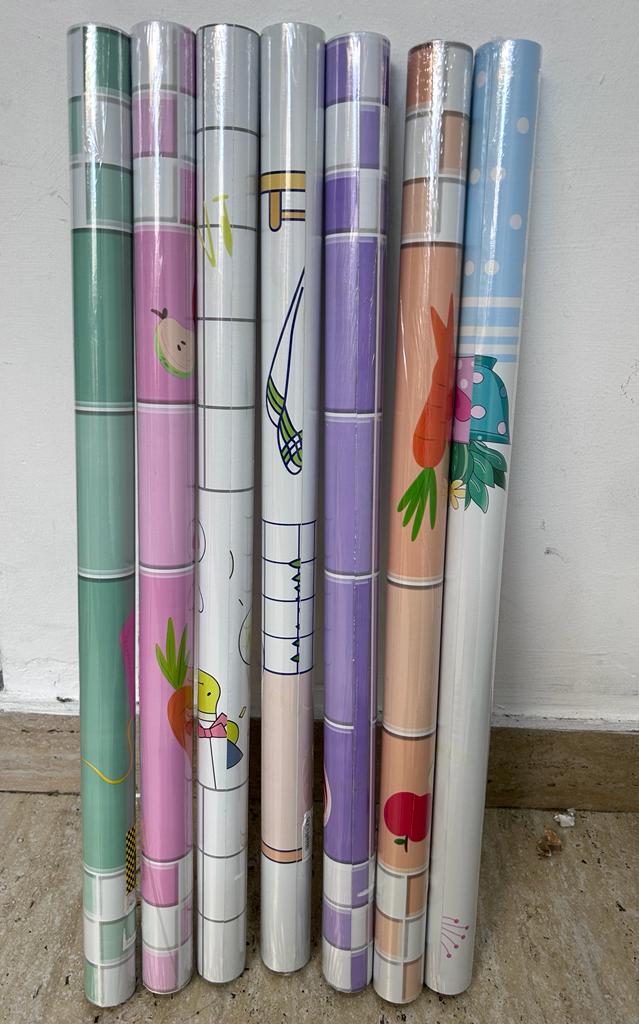 PAPEL ALUMINO ADHESIVO CON DISEÑO