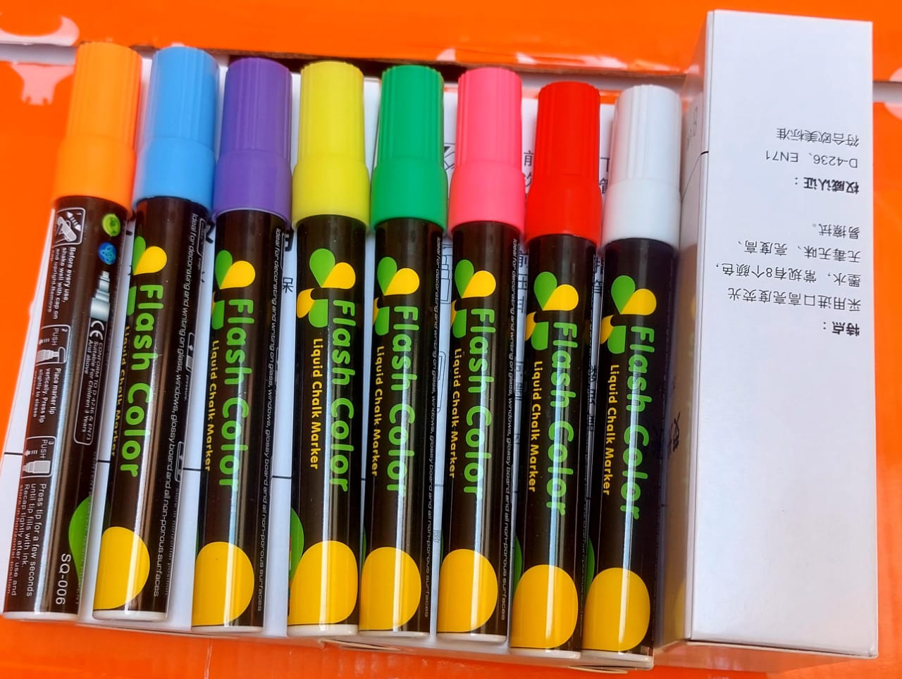PLUMONES DE TIZA LIQUIDA PARA PIZARRA LED
