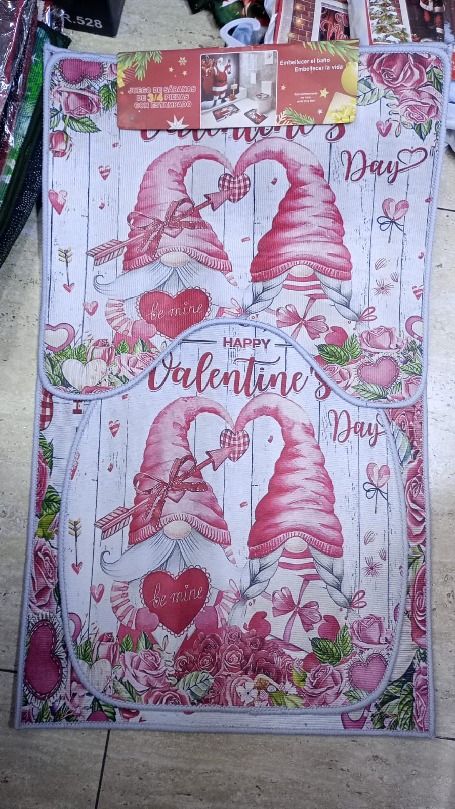 SET DE BAÑO NAVIDEÑO
