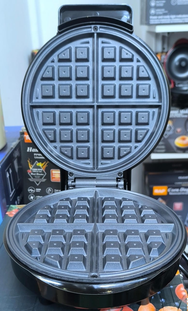MAQUINA RAF R.2225 WAFFLES 1000 W Negro - R2225