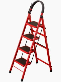 ESCALERA DE 4 PASOS PLEGABLE