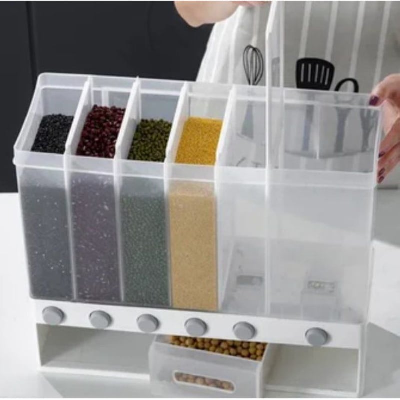 DISPENSADOR DE MESTRAS DE 7 DIV DE 10 KLS