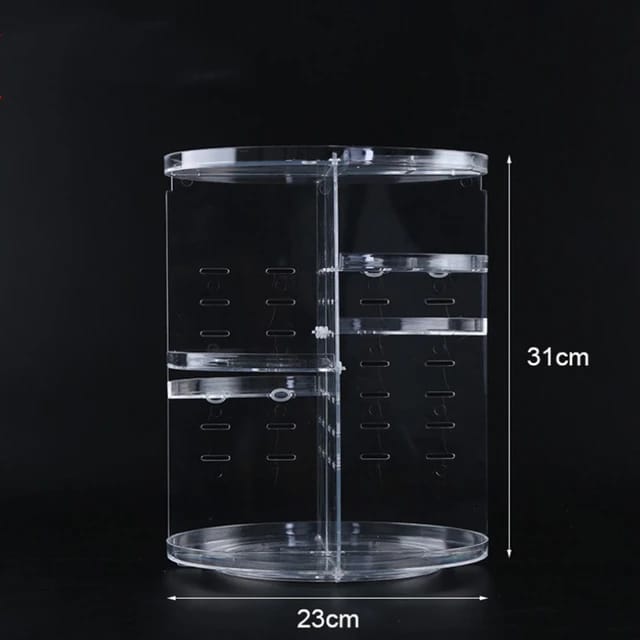 ORGANIZADOR DE COSMÉTICOS 360 ACRÍLICO GIRATORIO