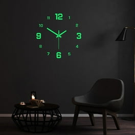 RELOJ 3D DE PARED LUMINOSO DECORATIVO