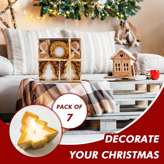 SET DE VELAS NAVIDEÑAS