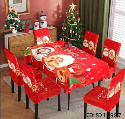 JUEGO DE MANTEL CON SILLAS