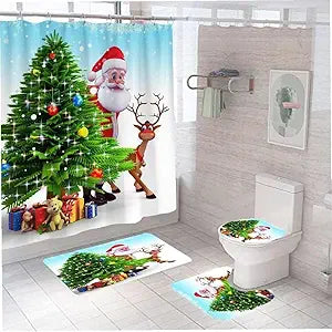 SET DE BAÑO NAVIDEÑO