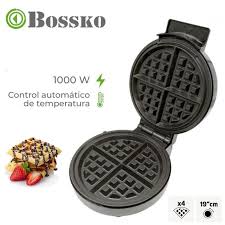 WAFFLE MAKER BOSSKO BK-418WM 1000W