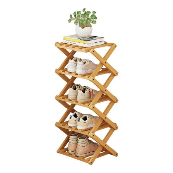 ESTANDE BAMBU PLEGABLE DE 5 NIVELES  CD-262