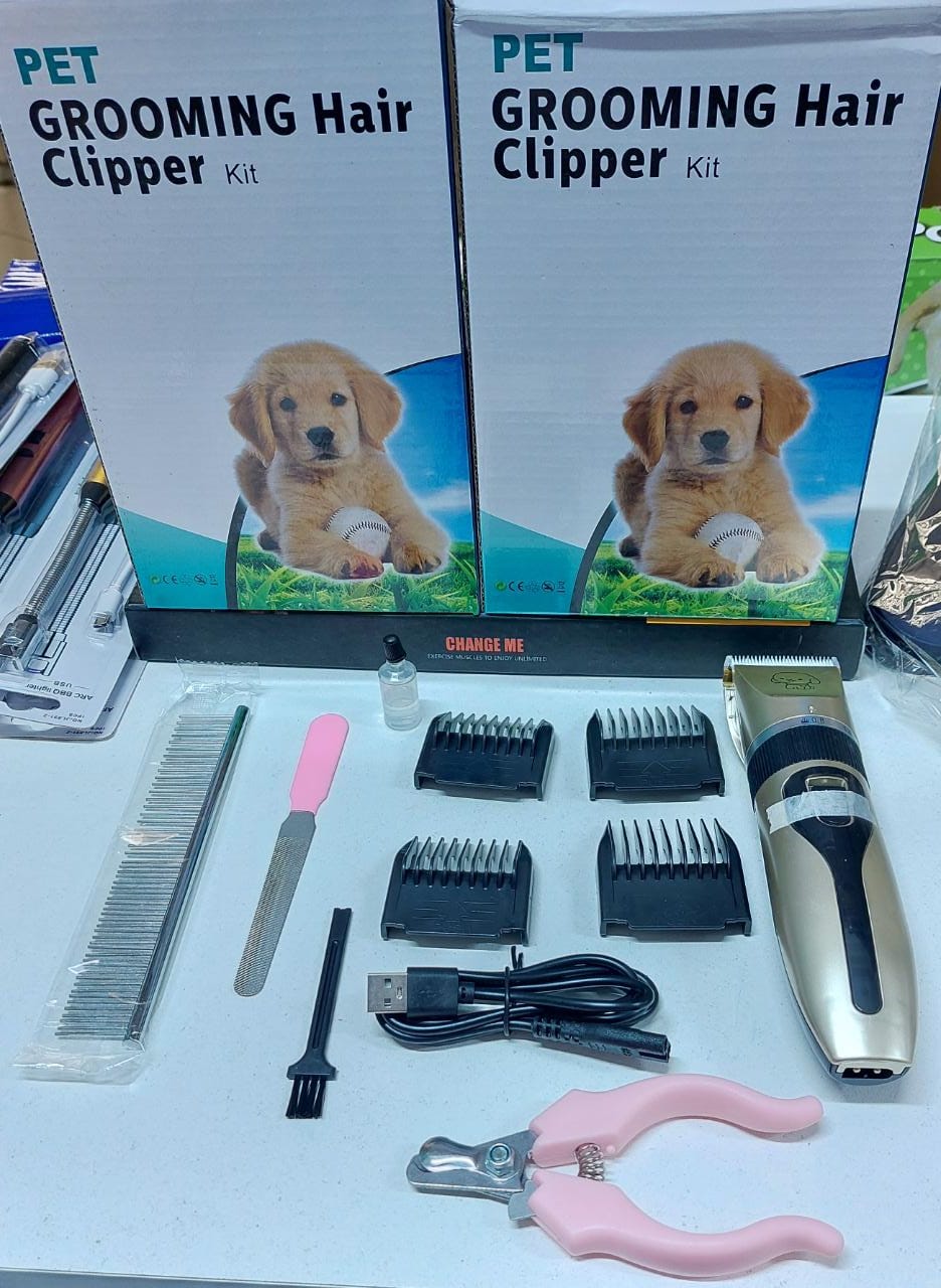 KIT CORTA PELO DE MACOTA RECARGABLE