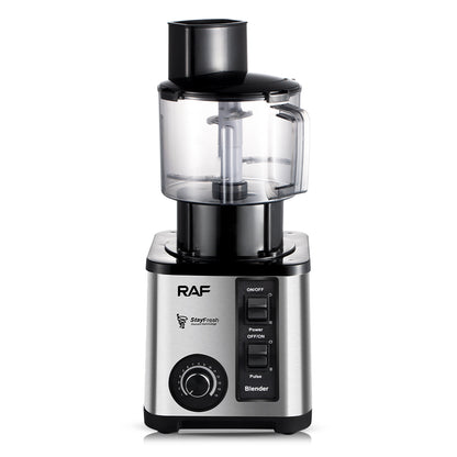 LICUADORA ELÉCTRICA MULTIFUNCIONAL RAF R.2865 – 3 EN 1 | 2000W & 8 CUCHILLAS