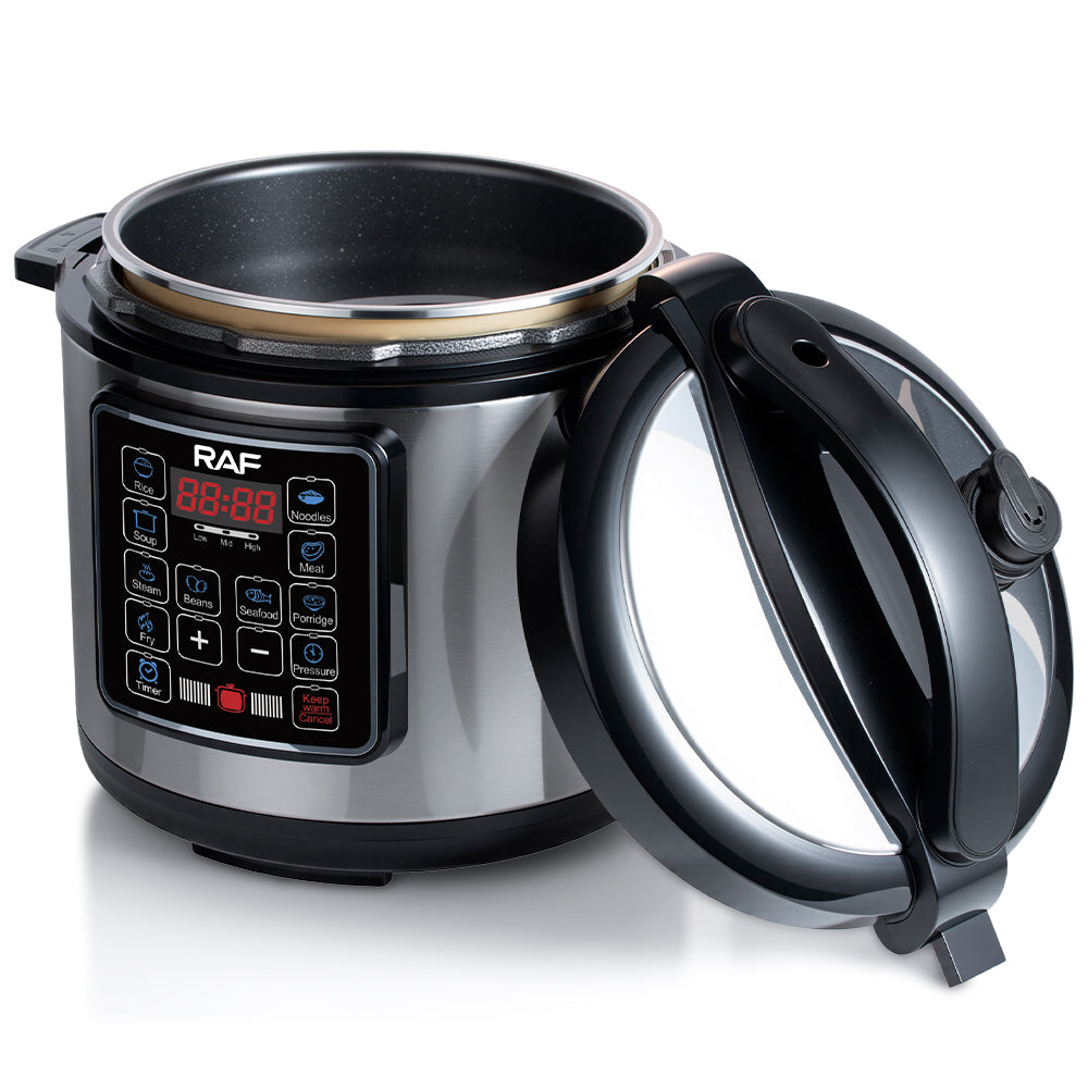 OLLA ARROCERA INTELIGENTE RAF R.0168 – 6L | ACERO INOXIDABLE & PANTALLA TÁCTIL