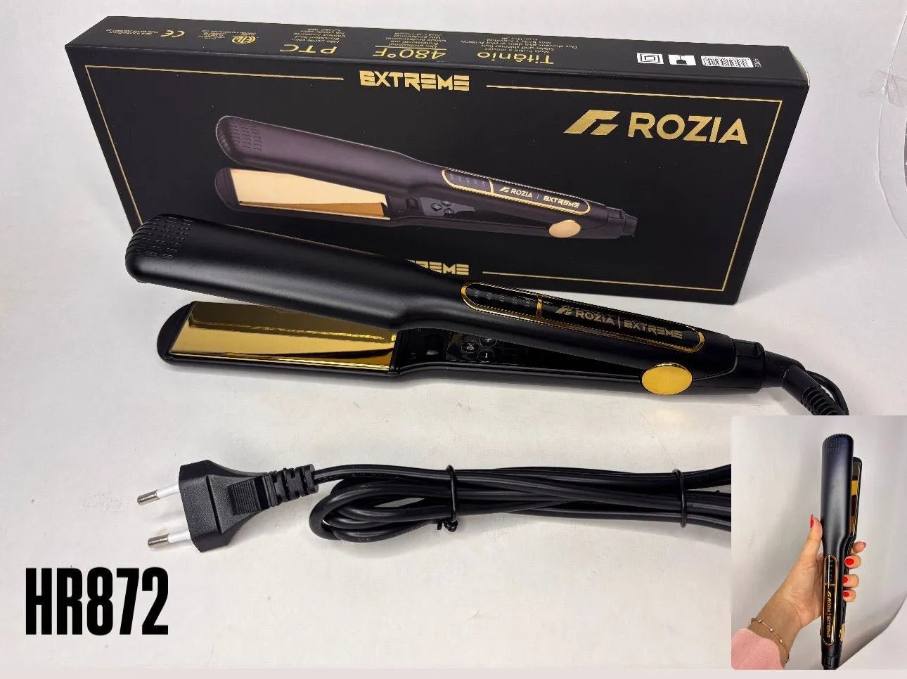 PLANCHA ROZIA EXTREME HR872