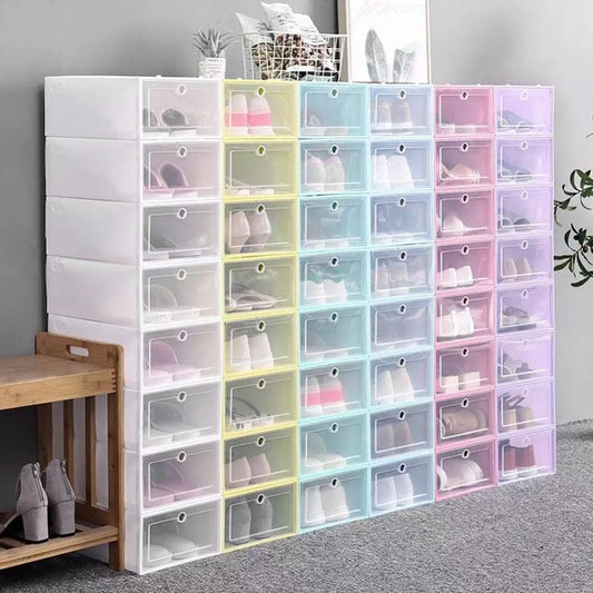 ZAPATERA DE PLASTICO APILABLES