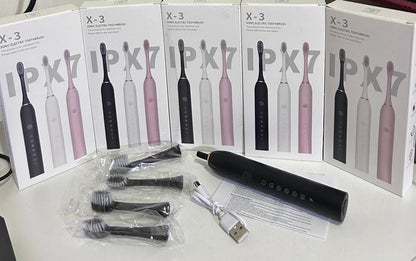 CEPILLO RECARGABLE CON 4 CABEZALES