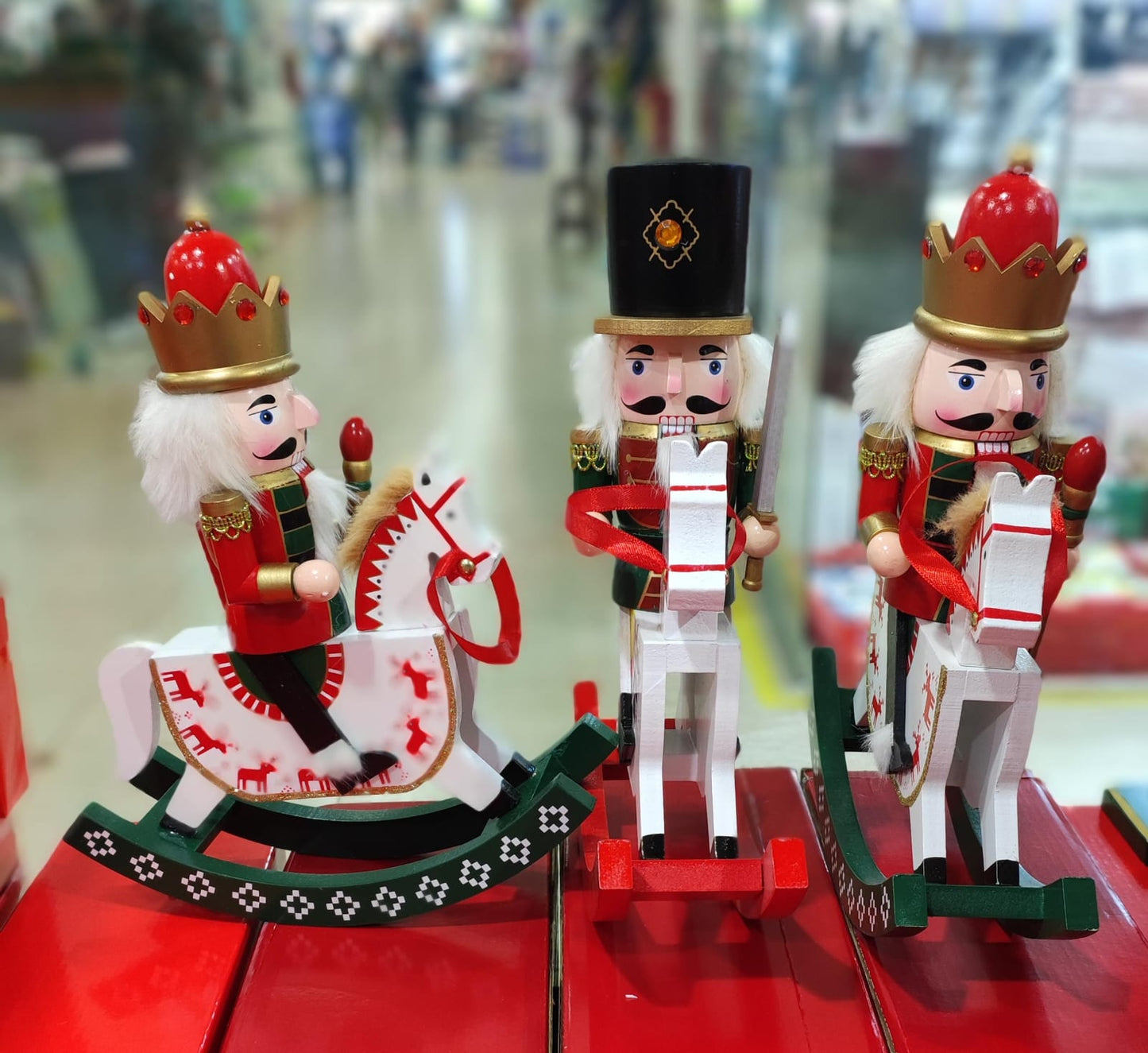 CASCANUECES CABALLITO NAVIDEÑO 31CM