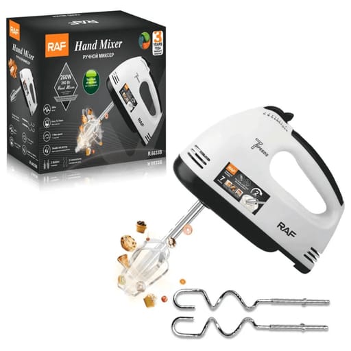 BATIDORA HAND MIXER RAF 7 VL  R.6633