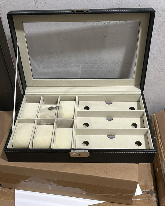 ORG PORTA LENTES Y PORTA RELOJ 2 EN 1