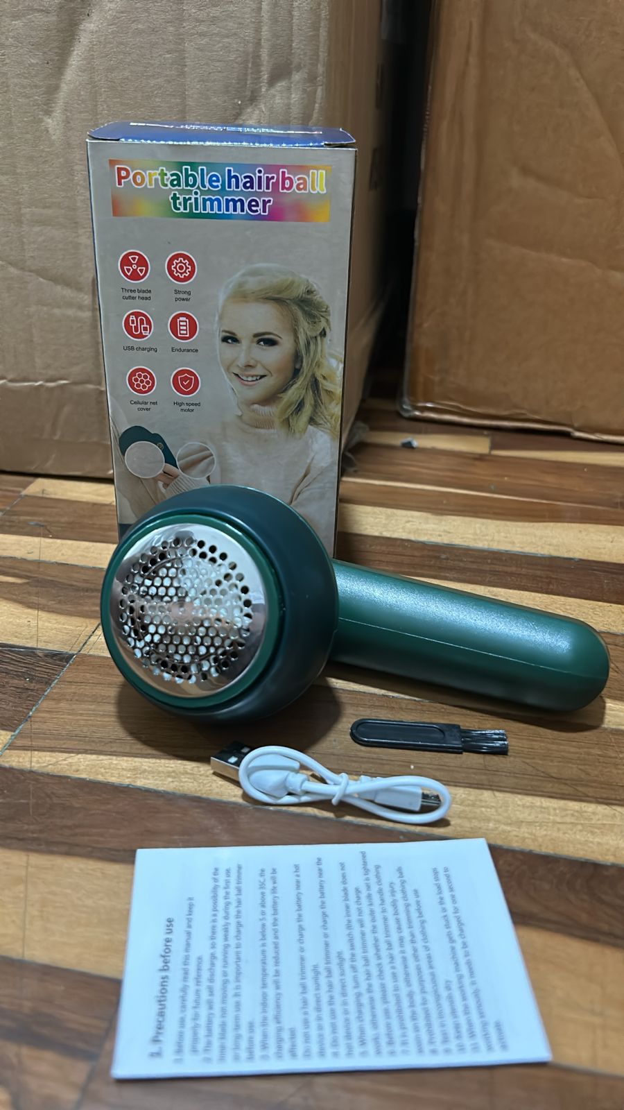 REMOVEDOR DE PELUSA RECARGABLE