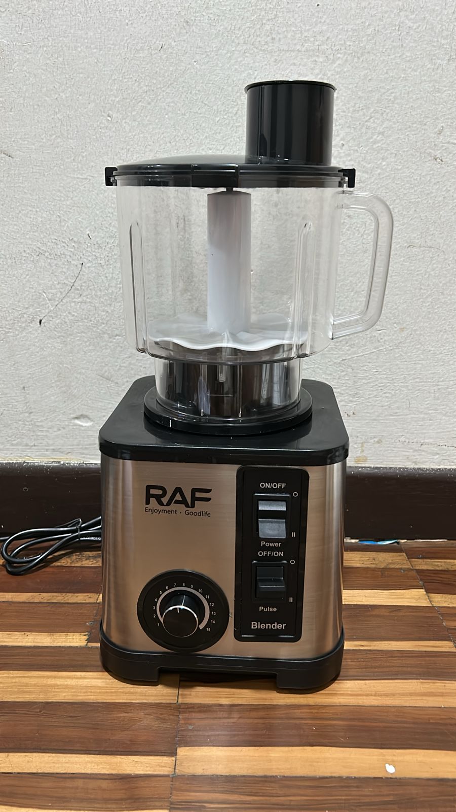 LICUADORA RAF ELECTRICA 5 EN 1 3LT 2600W