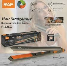 PLANCHA  DE  CABELLO 2 en 1 RAF 45W R.426G