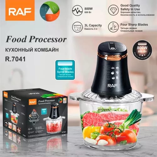 PROCESADOR ELECTRICO RAF 800W DE 3.0L R.7041