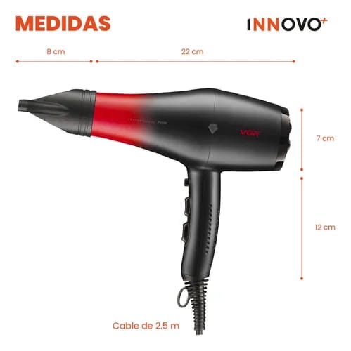 SECADORA DE CABELLO PROFECIONAL VGR  V-462