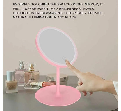ESPEJO LED  RECARGABLE