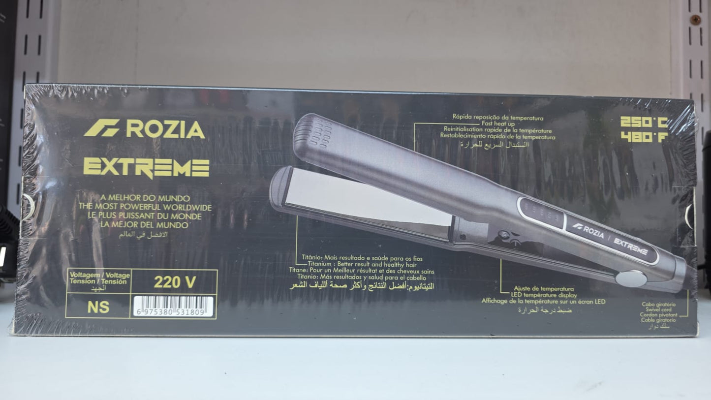 PLANCHA ROZIA EXTREME PLATEADO 480°C HR871