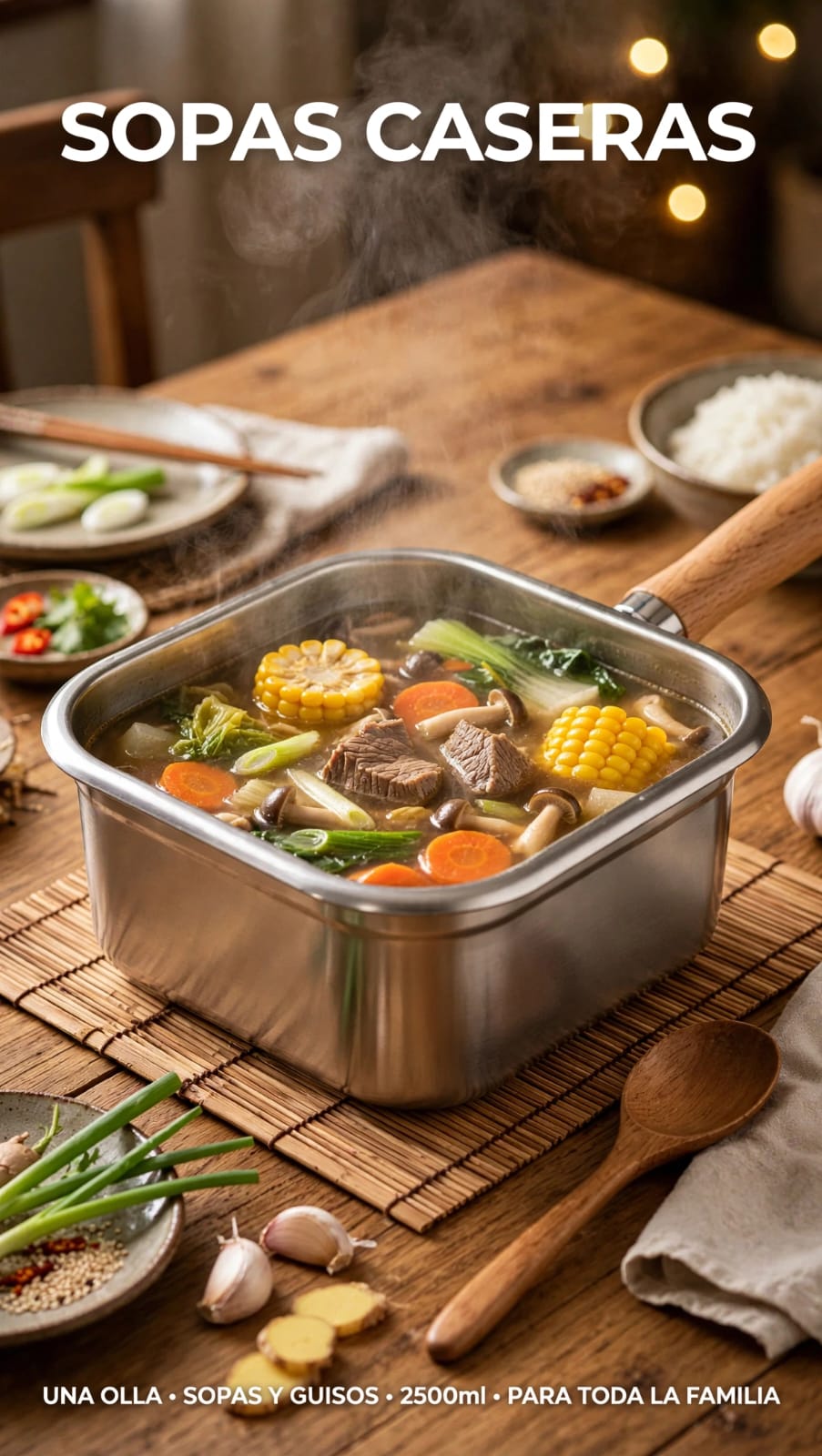 Olla freidora para meal prep