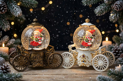 ADORNO NAVIDEÑO CARRUAJE MUSICAL